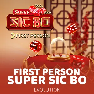 First Person Super Sic Bo by Evolution