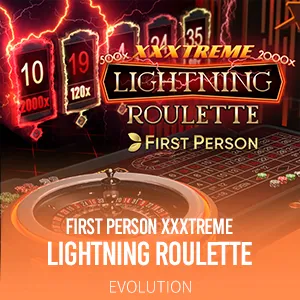 First Person XXXtreme Lightning Roulette by Evolution