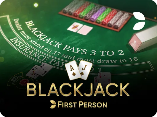 First Person Blackjack by Evolution